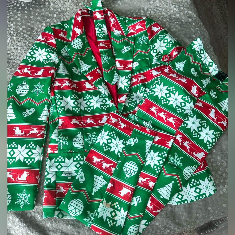 Suitmeister Boys’ 3-piece Christmas Suit 14/16